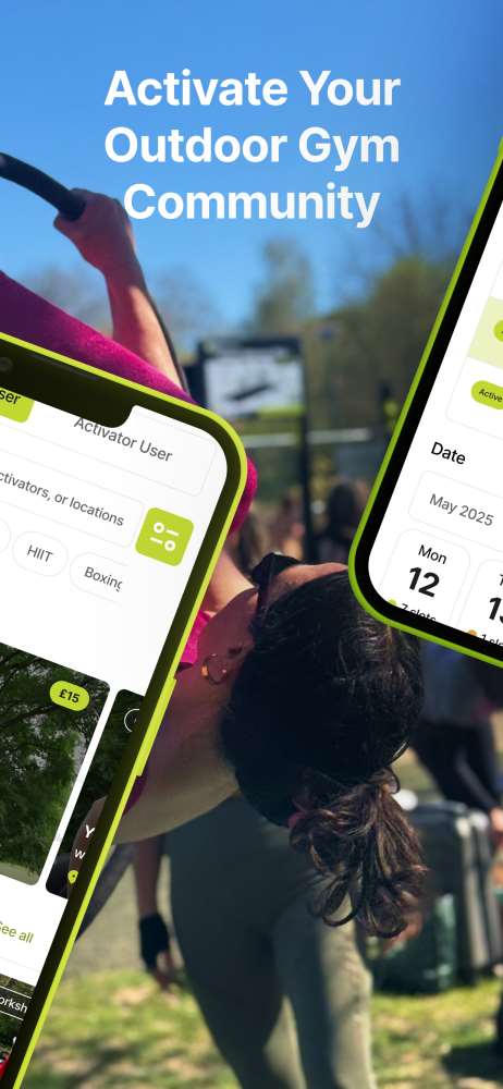 Activate your outdoor gym community